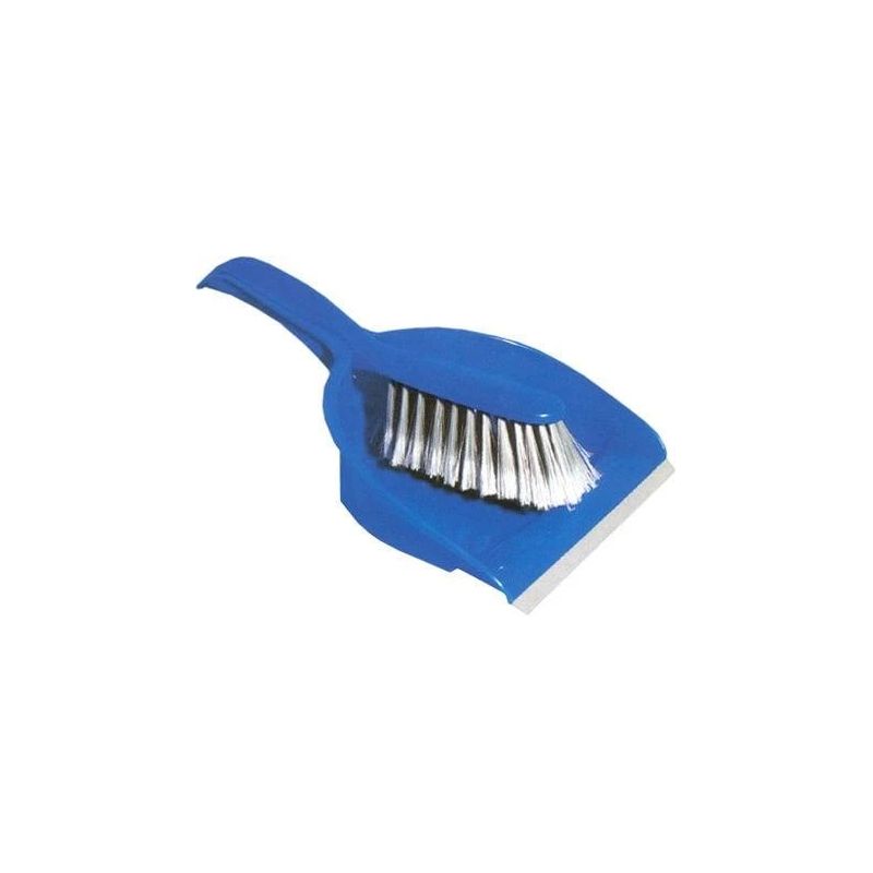 York 6205 Dust Pan With Rubber Lip And Brush 000050100740