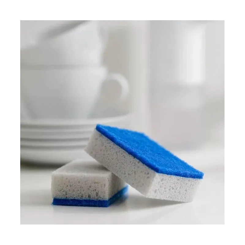 Tīrīšanas sūklis Bacteria Stop, zila krās.-pelēka krās., 5 gab.