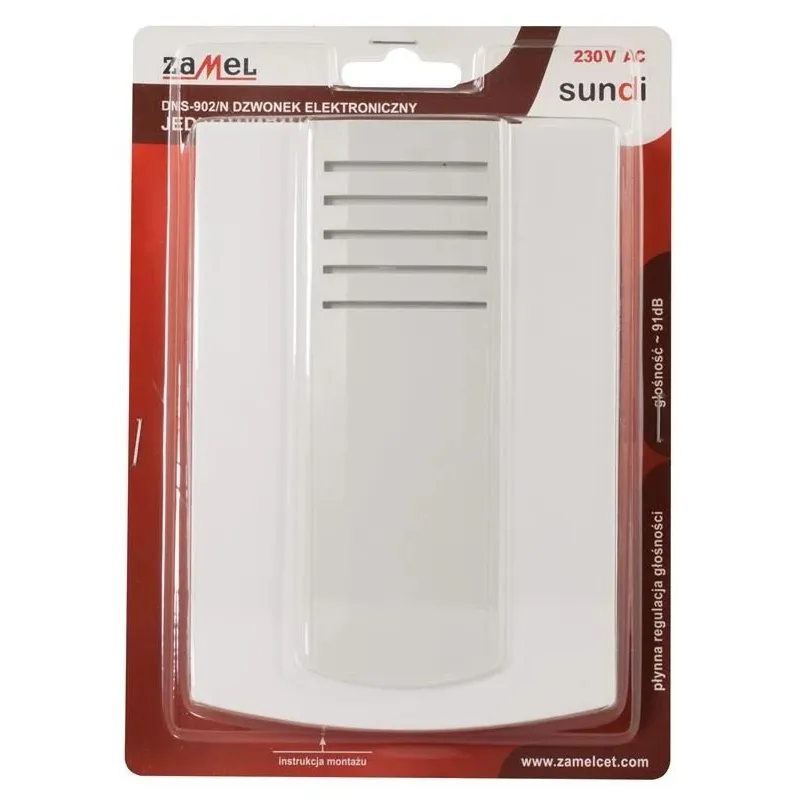 Durvju zvans Zamel DNS-902-N, ar vadu