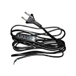 Vads ar slēdzi un kotaktdakšu 1.9m