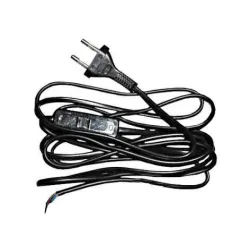 Wire with switch sp-w1.9,2x0.50,czn-blac