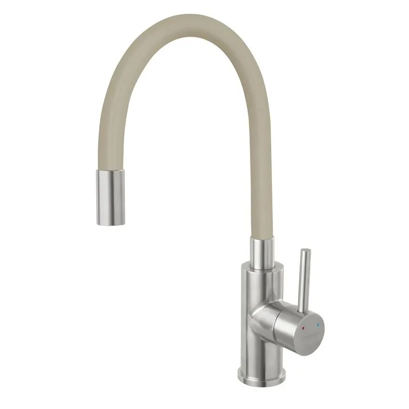 Virtuvinis maišytuvas Ferro Zorba Inox BZR4PSS, nerūdijančiojo plieno sp.-smėlio sp.