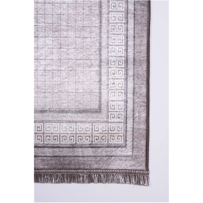 Paklājs Splendid DRIN Printed. pelēka-bēša. 140 cm x 80 cm