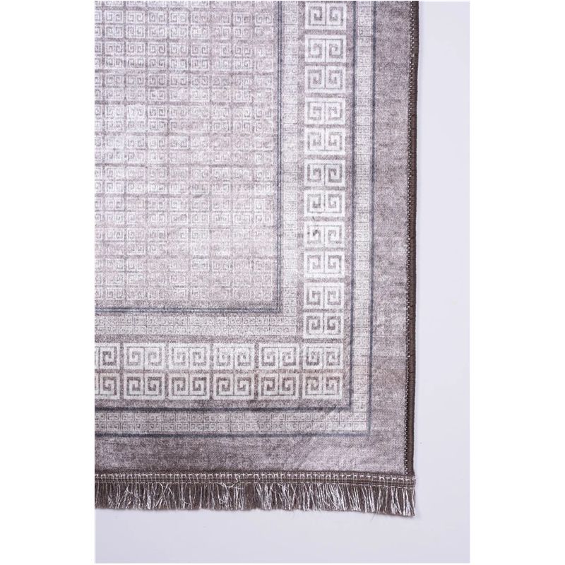 Paklājs Splendid DRIN Printed. pelēka-bēša. 140 cm x 80 cm