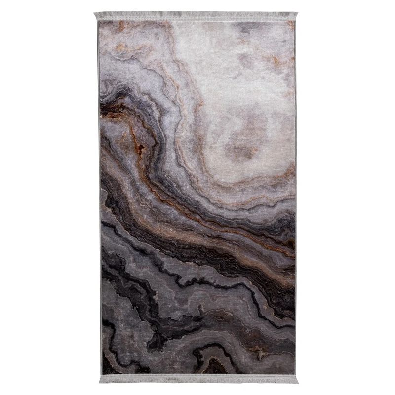 Paklājs Splendid AGAT Printed. pelēka. 140 cm x 80 cm