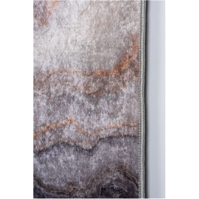 Paklājs Splendid AGAT Printed. pelēka. 140 cm x 80 cm