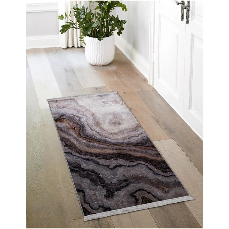 Paklājs Splendid AGAT Printed. pelēka. 140 cm x 80 cm