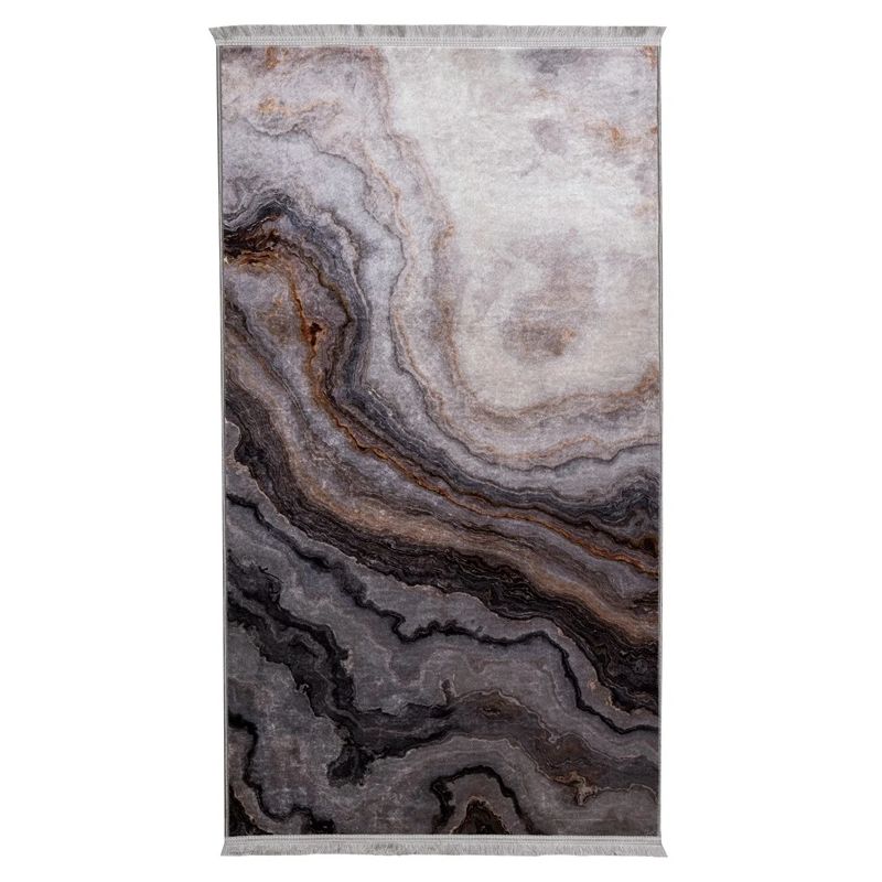 Paklājs Splendid AGAT Printed. pelēka. 230 cm x 160 cm