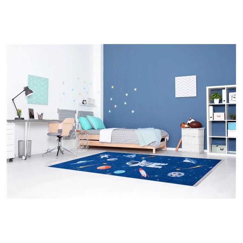 Paklājs iekštelpu Splendid SPAC Printed. zila. 160 x 120 cm