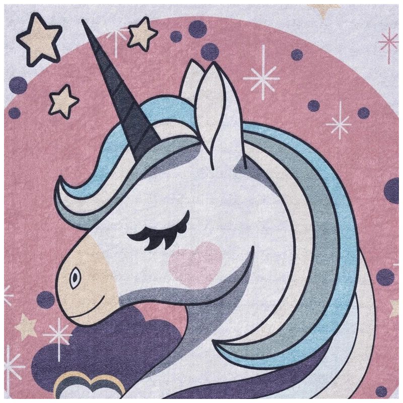 Paklājs iekštelpu Splendid UNI Printed. rozā 160 cm x 120 cm