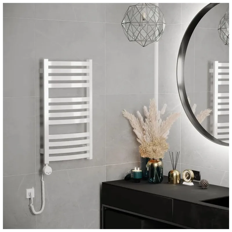 Elektriskais dvieļu žāvētāja stienis Terma D01, ral 9016 krās., 40 cm x 71 cm, 400 W