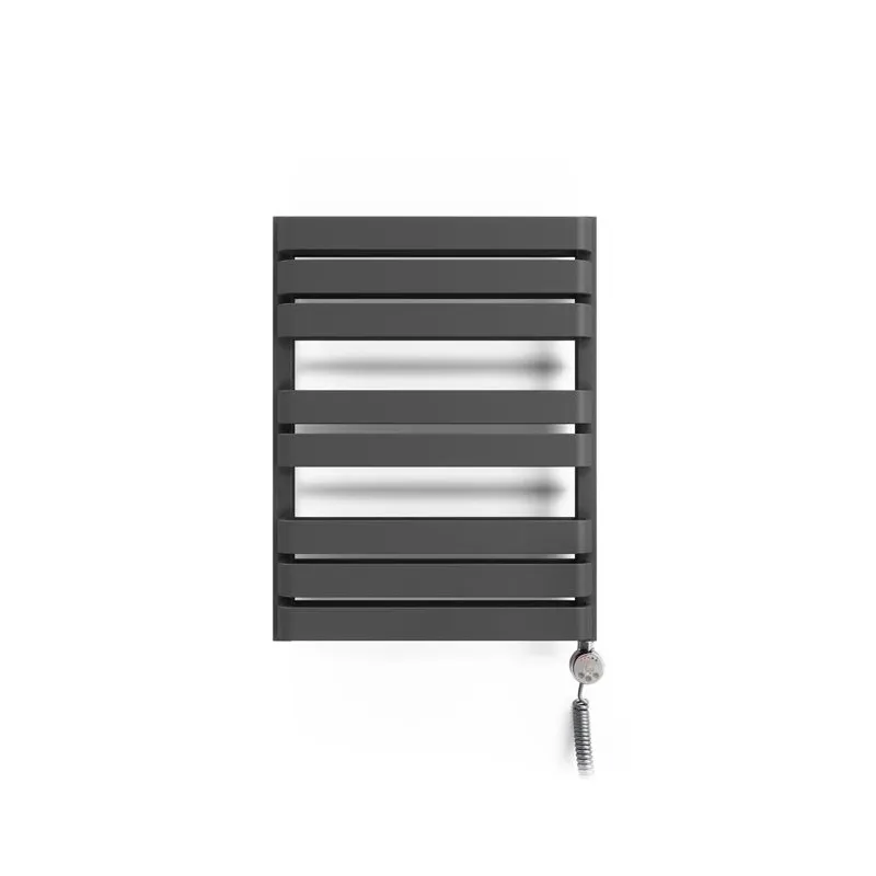 Elektriskais dvieļu žāvētāja stienis Terma Warp T Bold, metāliski pelēks, 50 cm x 65.5 cm, 400 W