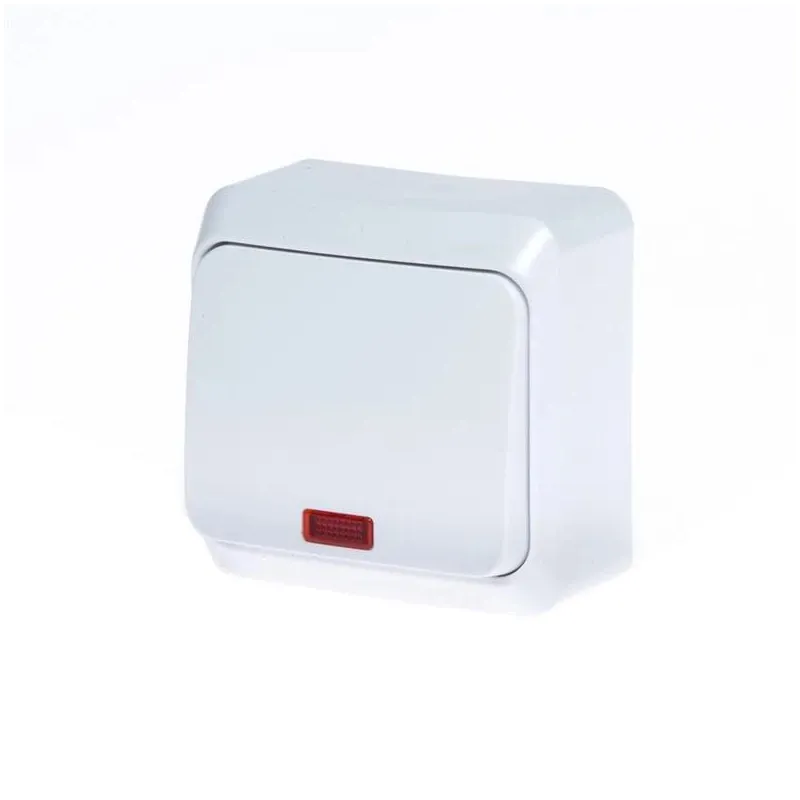 Slēdzis Schneider Electric Prima, 1 kl, balta krās.