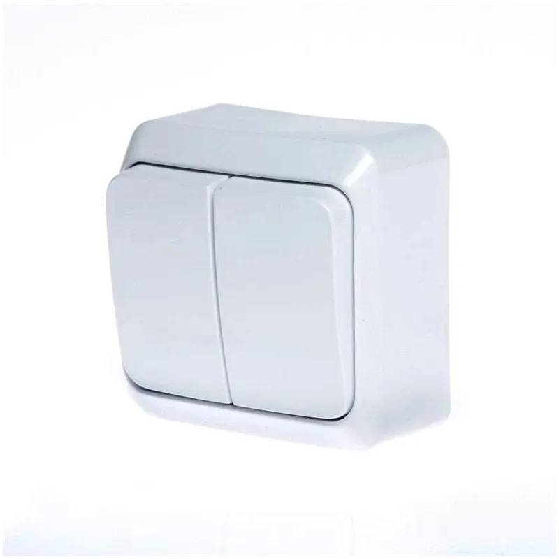 Slēdzis Schneider Electric Prima, 2 kl, balta