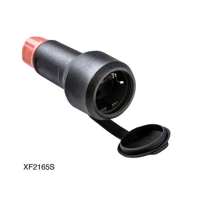 Ligzda Elektro-Plast XF2165S, melna-oranža