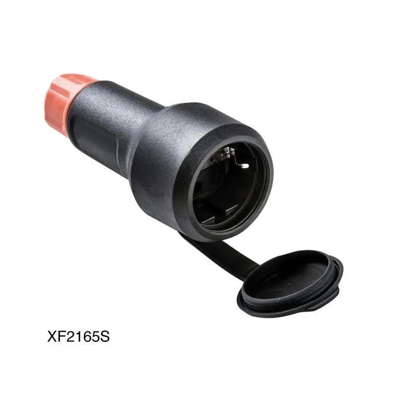 Ligzda Elektro-Plast XF2165S, melna-oranža