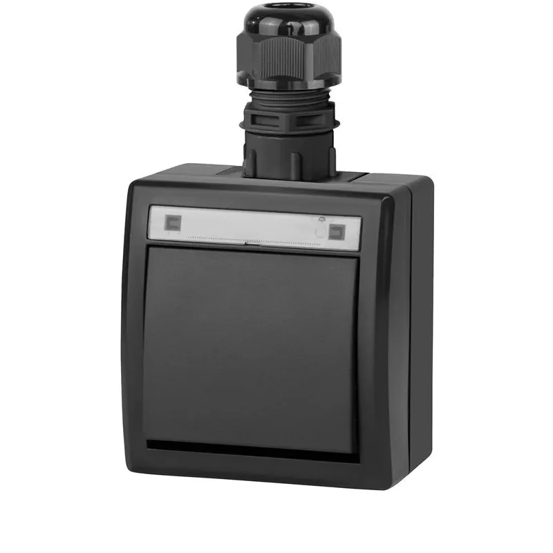 Pārslēgi Elektro-Plast Aquant, 1 kl, antracīta