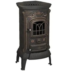 Ketinė krosnelė Nordflam Verdo Patine, 7 kW