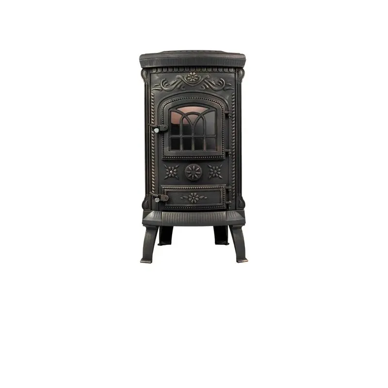 Cast iron stove verdo patine ,7 kw,