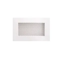 Židinio grotelės Hearth x 17 cm x 11 cm, plienas, balta sp.