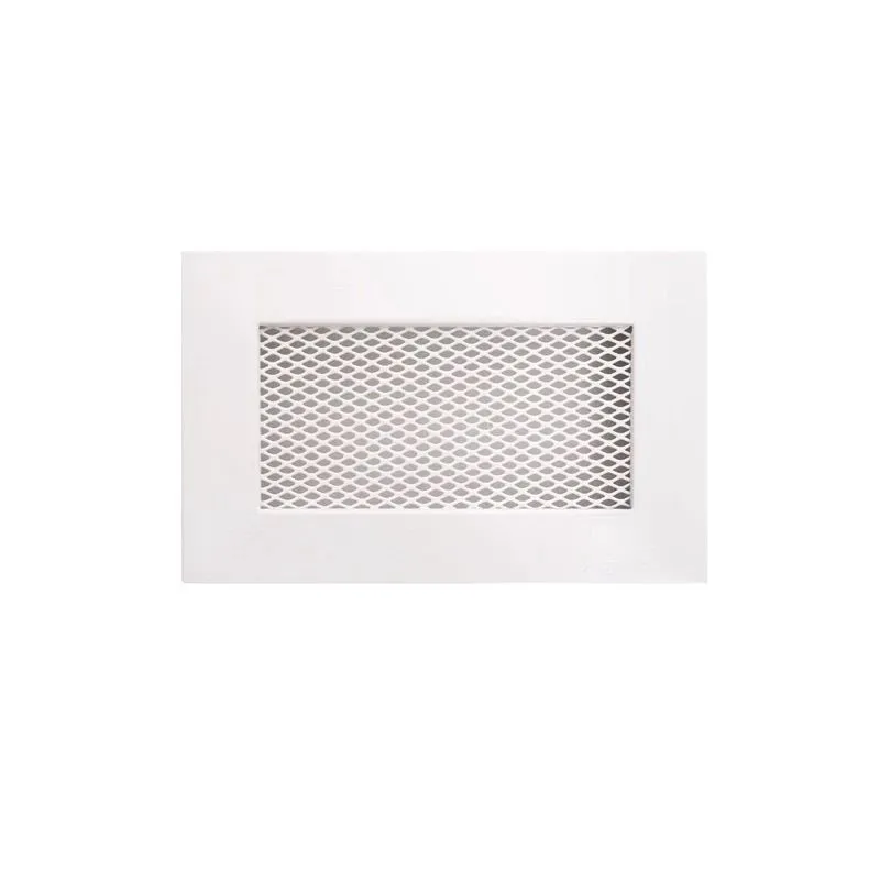 Kamīna režģis Hearth x 17 cm x 11 cm, tērauds, balta krās.