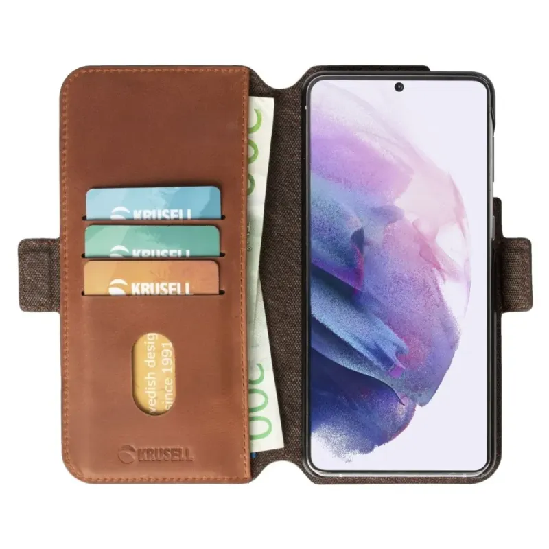 Krusell PhoneWallet Samsung Galaxy S21+ vintage cognac ,62270,