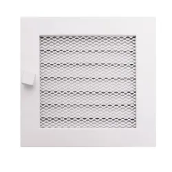 Grate white 170x170 with blind
