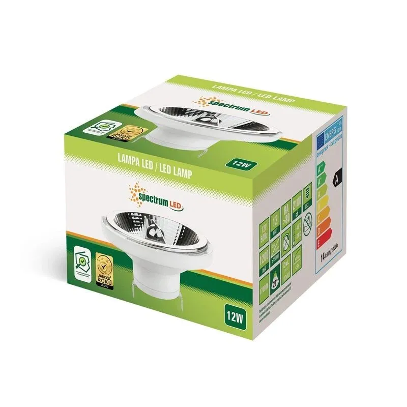 Spuldze Spectrum LED, A-type, 3000 °K, G53, 11 - 12 W, 830 lm