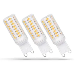 Лампочка Spectrum LED, 3000 °К, G9, 4.9 Вт, 380 лм, 3 шт.