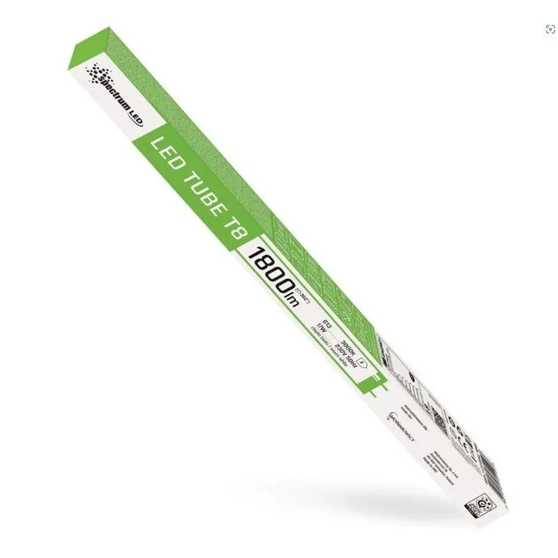Spuldze Spectrum LED, T8, 4000 °K, G13, 17 W, 1900 lm