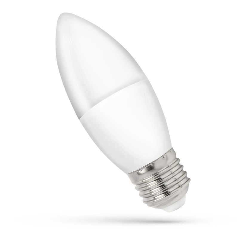 Led spuldze e27 b35 8w 3000k 620lm mt