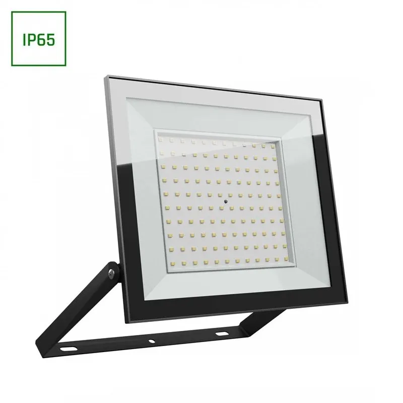 Floodlight led 100w 230v nw ip65 black