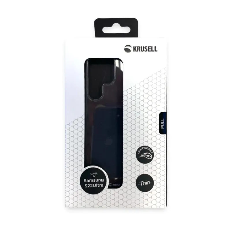 Krusell SoftCover Samsung Galaxy S22 Ultra Transparent ,62457,