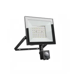 Floodligh sensor 50w 230v nw ip44 black