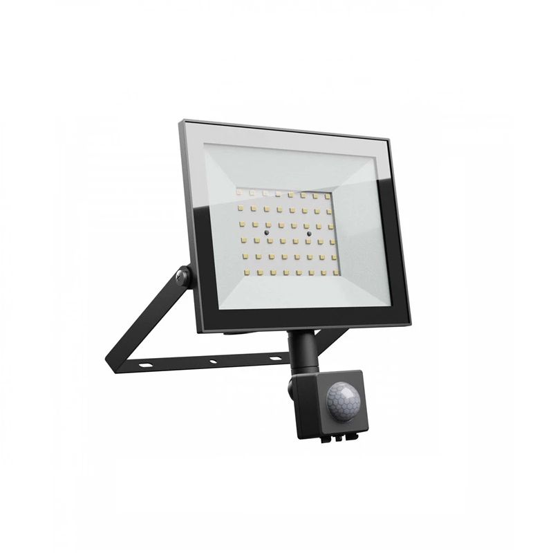 Prožektors Spectrum. 4300 lm. 4000 °K. IP44. melna