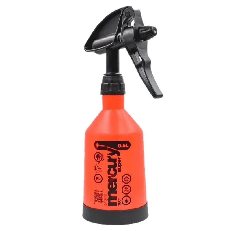 Dārza smidzinātājs, parastais Kwazar Merkury, plastmasa, oranža krās., 0.5 l