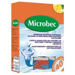 Līdzeklis notekūdeņu akām Bros Microbec, 1 kg