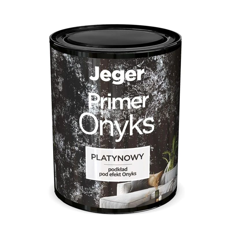 Krāsas gruntēšanai Jeger ONYKS PRIMER PLATINUM. pelēka. 1 l