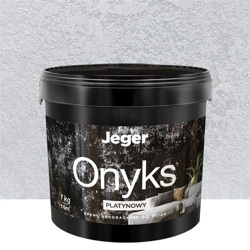 Tinkas dekoratyvinis Jeger Onyks Platinum 7 kg