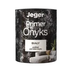 Грунт, для стен Jeger Onyks Primer White, белый, 1 л