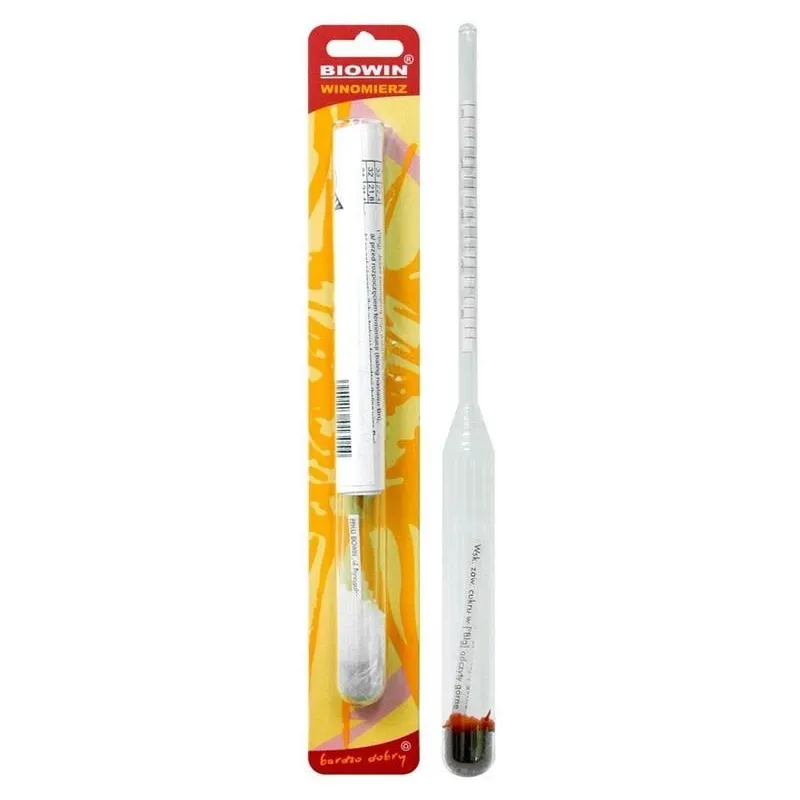 Alkometrs Biowin 405552, 19 mm, caurspīdīga krās.