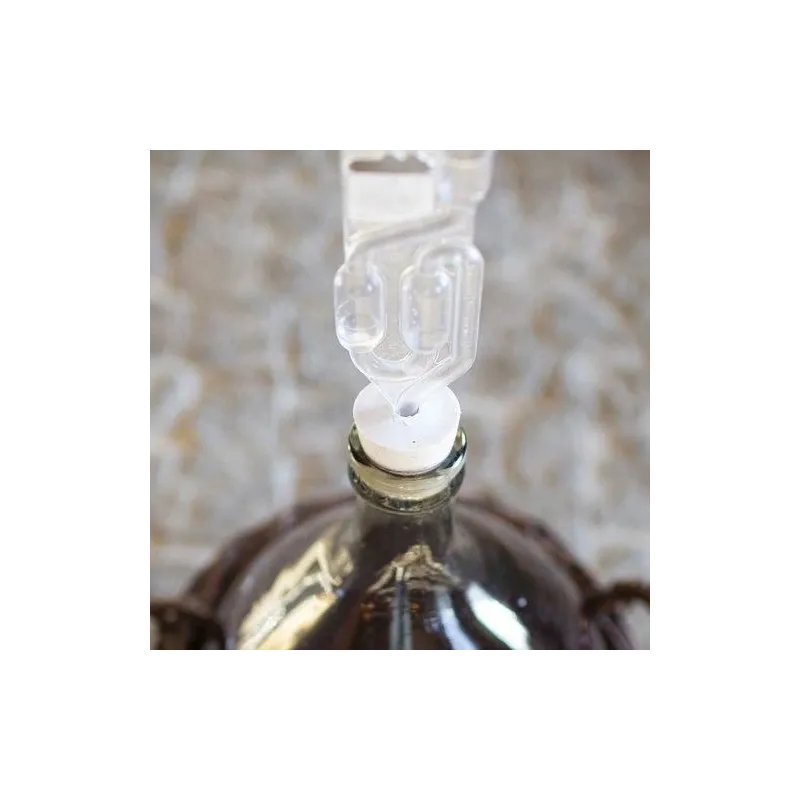 Pudeles korķis Biowin, balta krās.