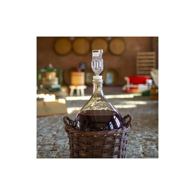 Fermentācijas caurule Biowin 405584, caurspīdīga krās.