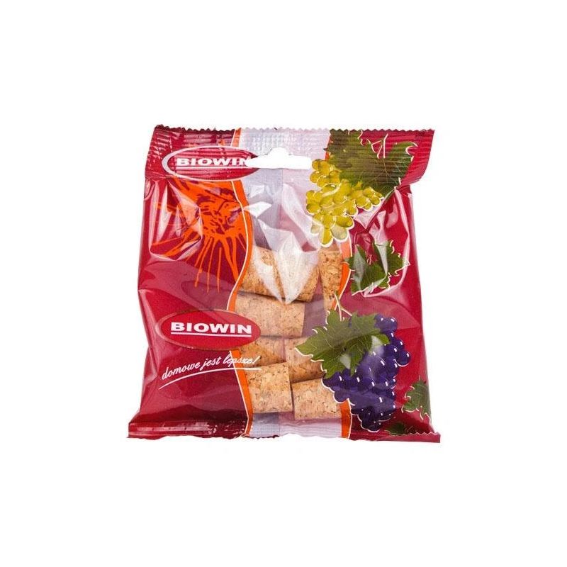 Korķis vīna pudelei 21-16mm 10gab