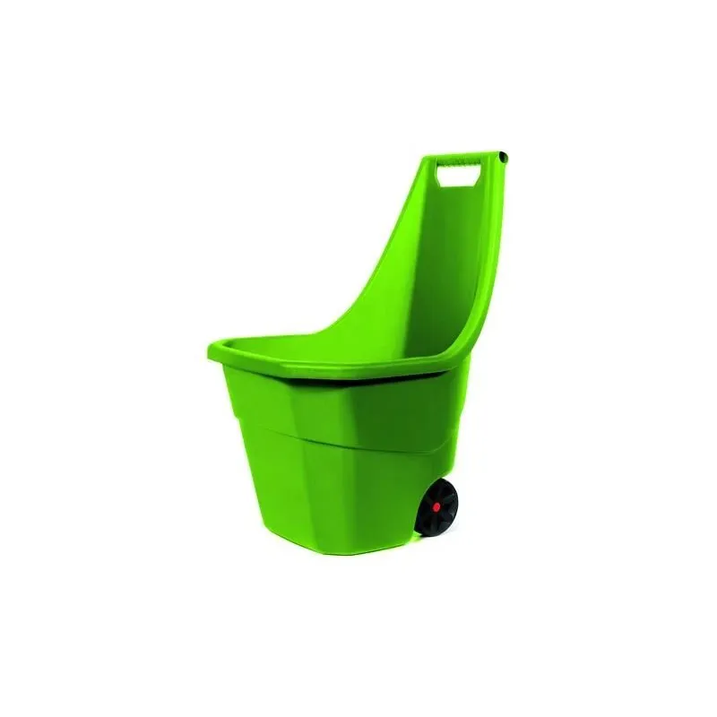 Dārza ratiņi Prosperplast Load And Go, plastmasa, zaļa krās., 55 l
