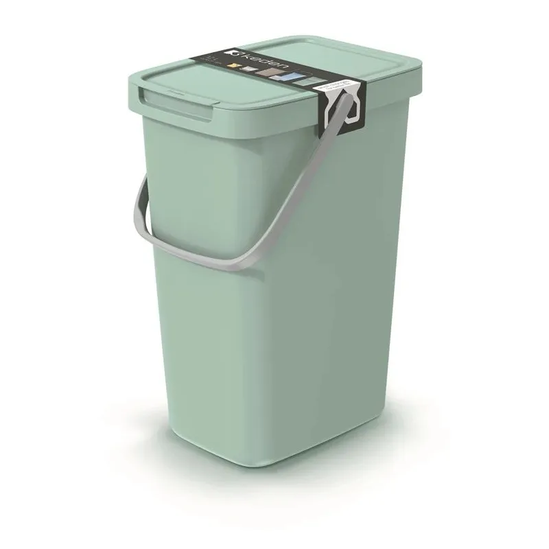 Atkritumu tvertne Prosperplast NHW12-5575C, 12 l l, zaļa krās.