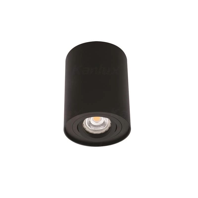 Iebūvēta lampa Kanlux Bord. 25W. GU10. melna