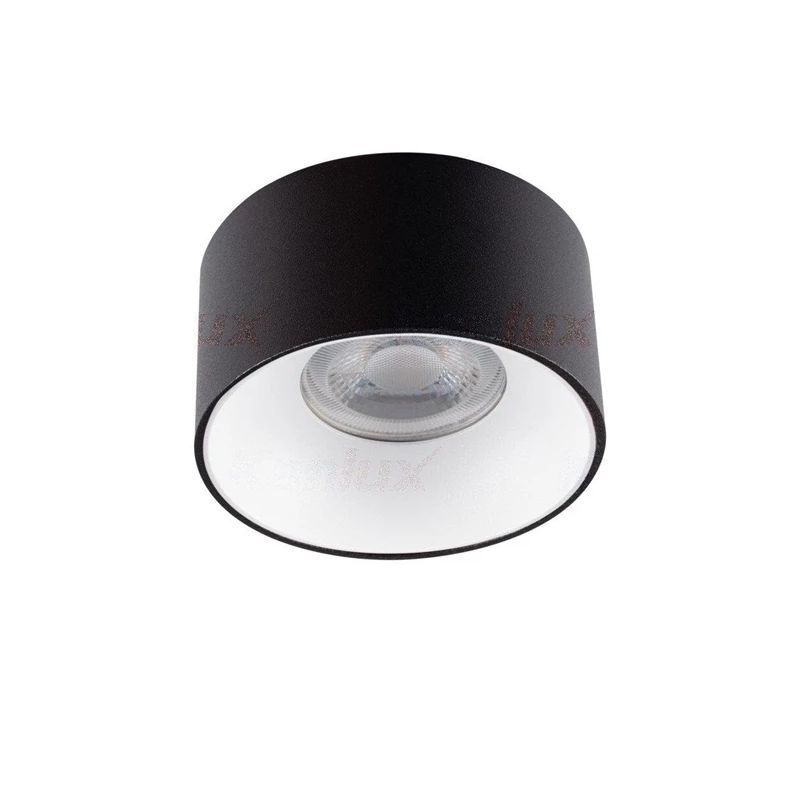 Lampa griesti Kanlux Mini Riti. 10W. GU10. melna