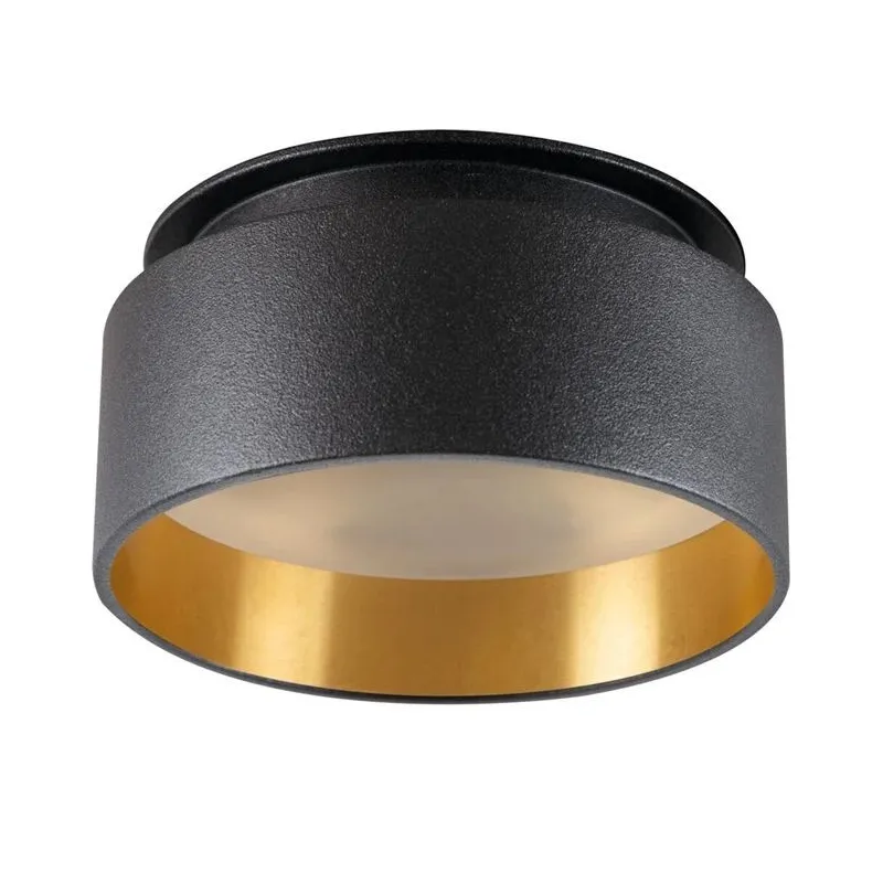 Lampa padziļinājums Kanlux Govik. 10W. GU10. melna