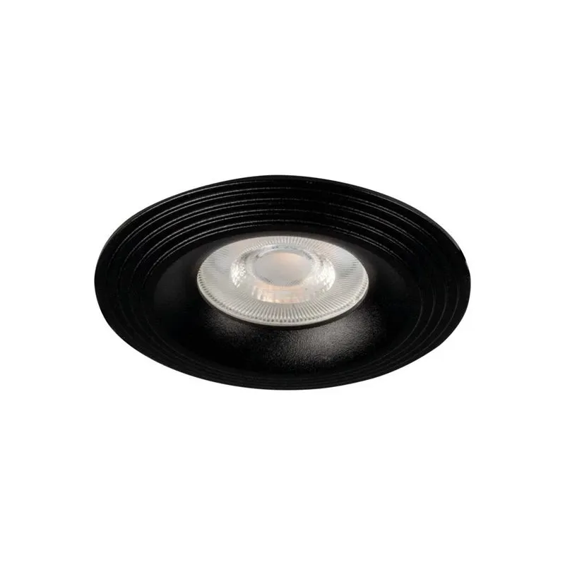 Lampa padziļinājums Kanlux Liglo 35777, GU10, melna krās.